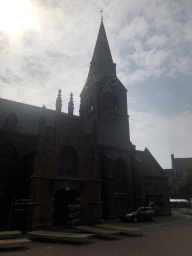 North side of the Grote Kerk church at the Markt square