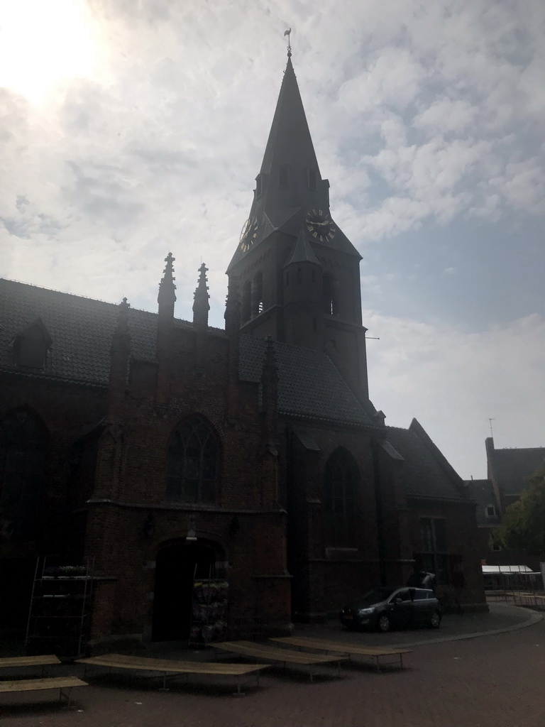 North side of the Grote Kerk church at the Markt square