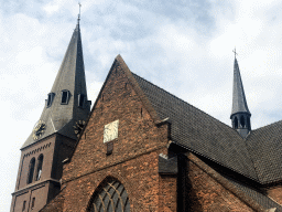 Southeast facade and tower of the Grote Kerk church