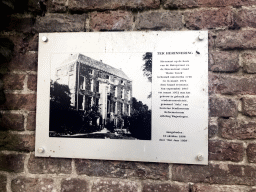 Information on the Huize Torck building at the crossing of the Boterstraat and Herenstraat streets, at the Bowlespark