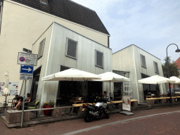 Front of the Heerenstraat Theater at the crossing of the Molenstraat and Herenstraat streets