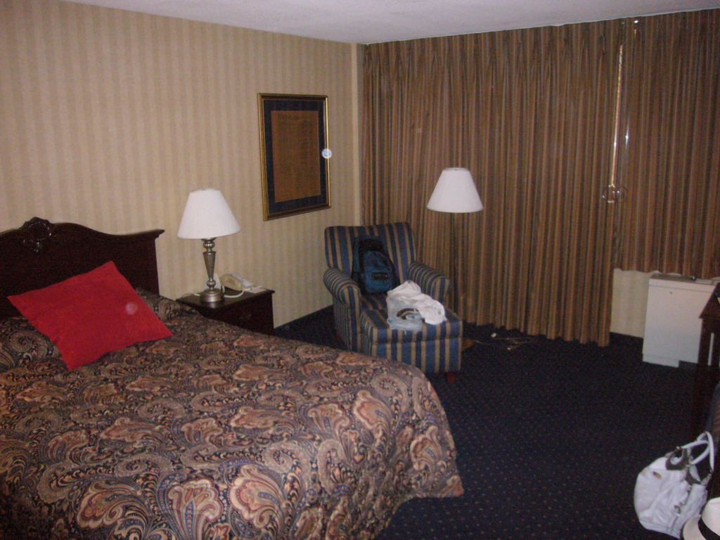 Our room in the Best Western Capitol Skyline hotel