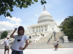 Miaomiao at the U.S. Capitol