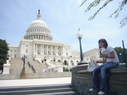 Miaomiao at the U.S. Capitol