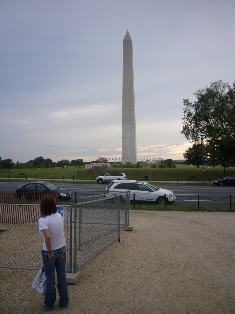 Miaomiao and the Washington Monument
