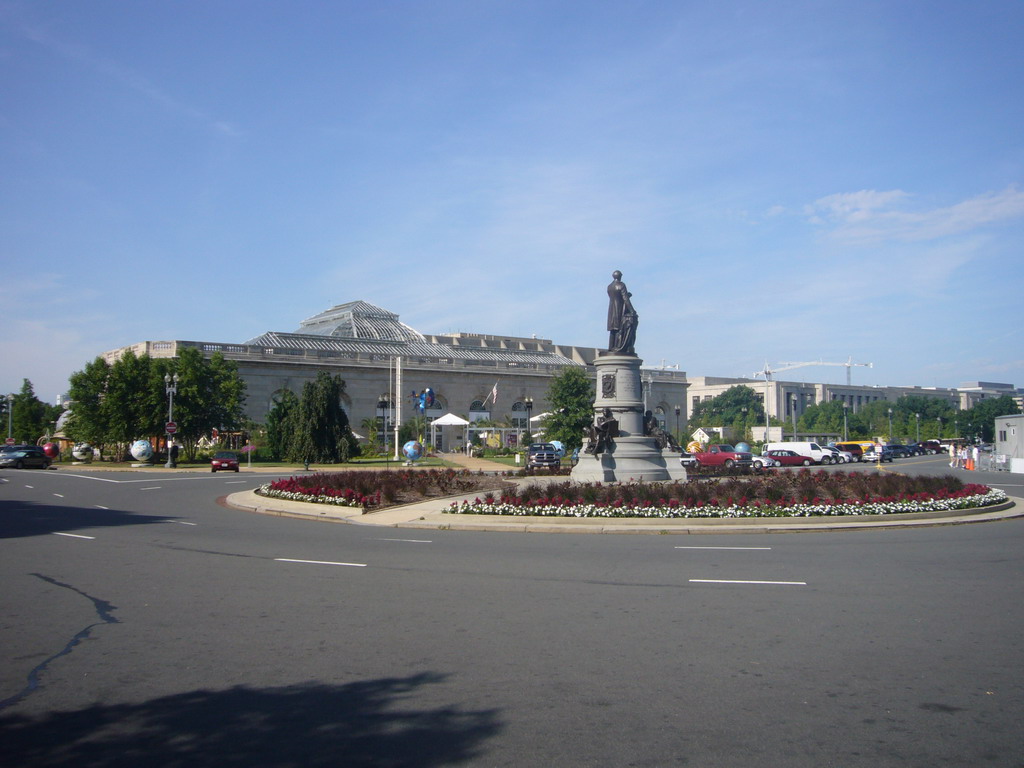 The James A. Garfield Monument, and the United States Botanic Garden (USBG)