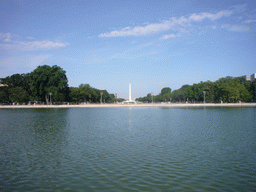 The Capitol Reflecting Pool and the Washington Monument
