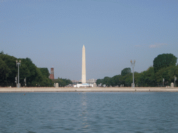 The Capitol Reflecting Pool and the Washington Monument