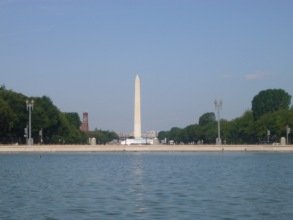 The Capitol Reflecting Pool and the Washington Monument