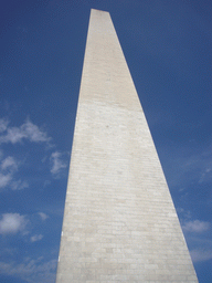 The Washington Monument, from below