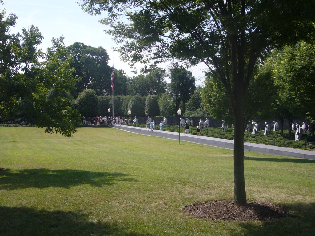 The Korean War Veterans Memorial