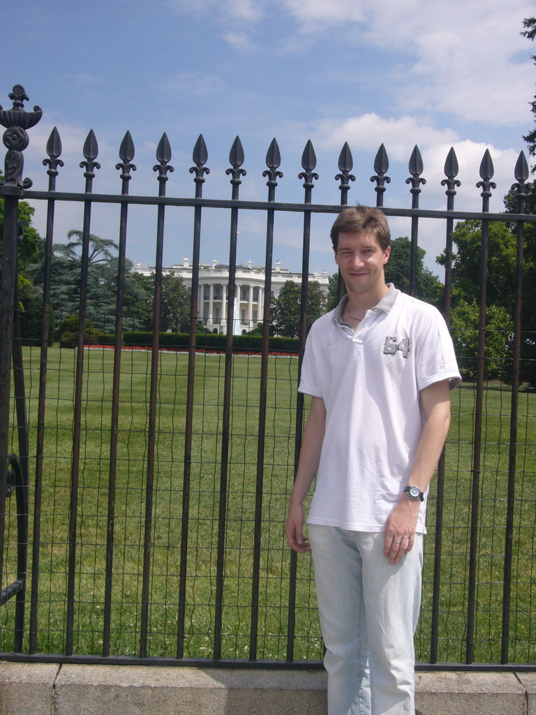 Tim at the White House