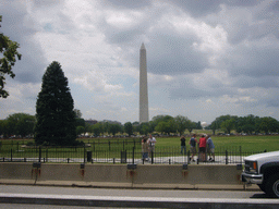 The Ellipse and the Washington Monument, from near the White House
