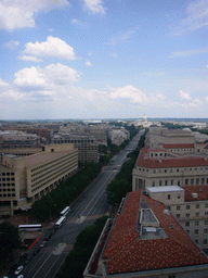 View from the Old Post Office Pavilion on the U.S. Capitol