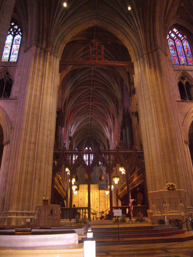 The Crossing and the Nave of the Washington National Cathedral