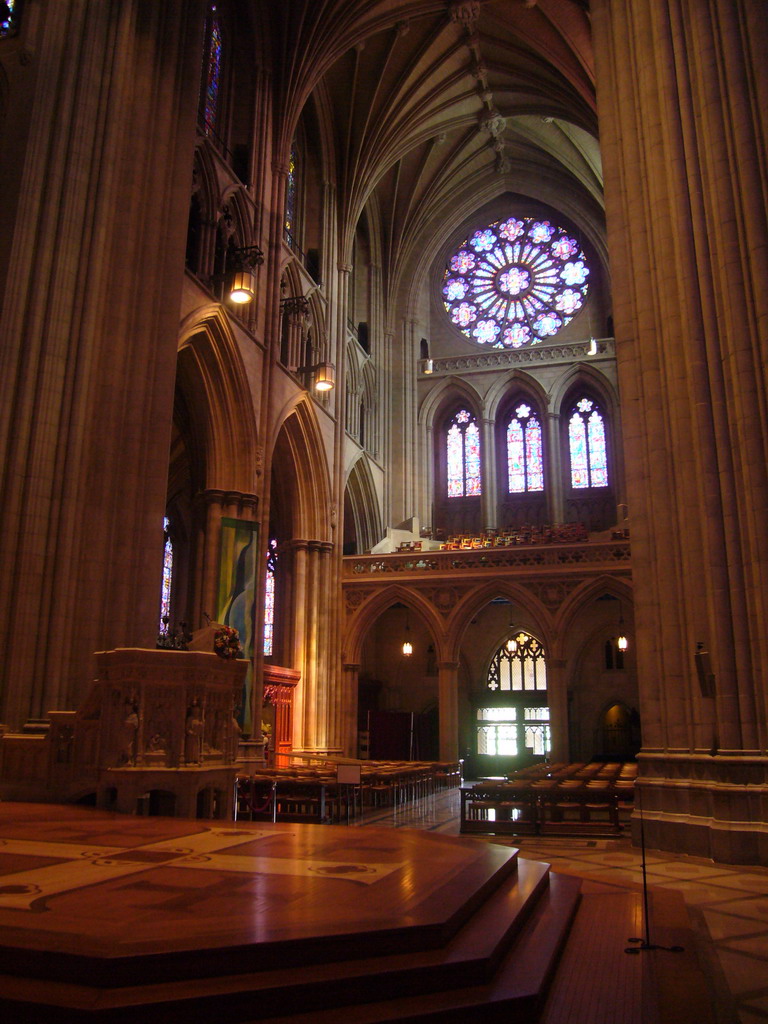 The Crossing and the Transept of the Washington National Cathedral