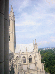 View from the top floor of the Washington National Cathedral on the southeast side of the cathedral