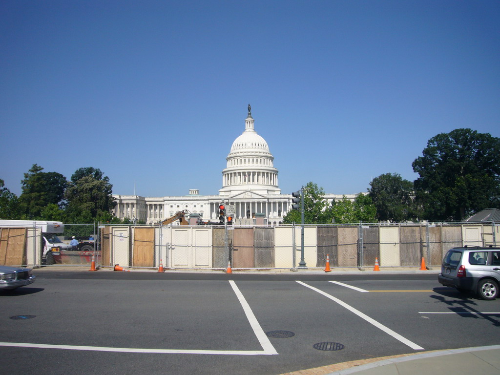 The east side of the U.S. Capitol