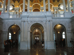 The Great Hall of the Thomas Jefferson Building of the Library of Congress