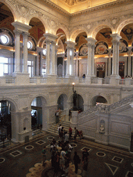 The Great Hall of the Thomas Jefferson Building of the Library of Congress