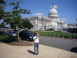 Miaomiao and the U.S. Capitol