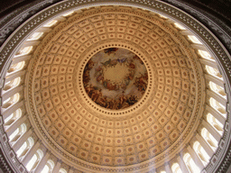 The Dome of the U.S. Capitol, from inside