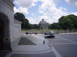 The Thomas Jefferson Building of the Library of Congress, from the side of the U.S. Capitol
