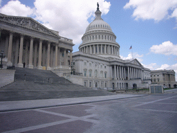 The east side of the U.S. Capitol