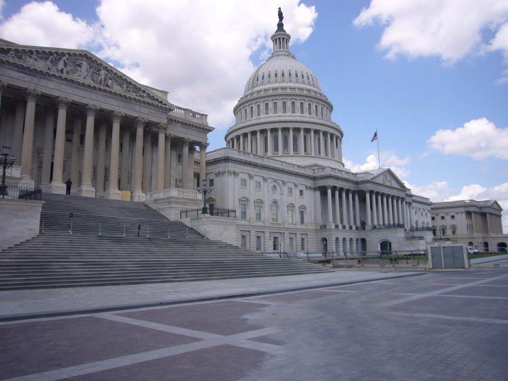 The east side of the U.S. Capitol