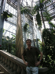 Tim in the United States Botanic Garden