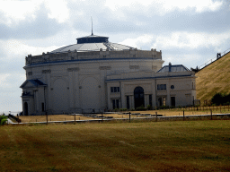 The Panorama of the Battle of Waterloo building, viewed from the Route du Lion road