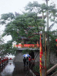 Bell tower at the Yuchan Palace at the Hainan Wenbifeng Taoism Park