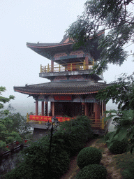 Bell tower at the Yuchan Palace at the Hainan Wenbifeng Taoism Park