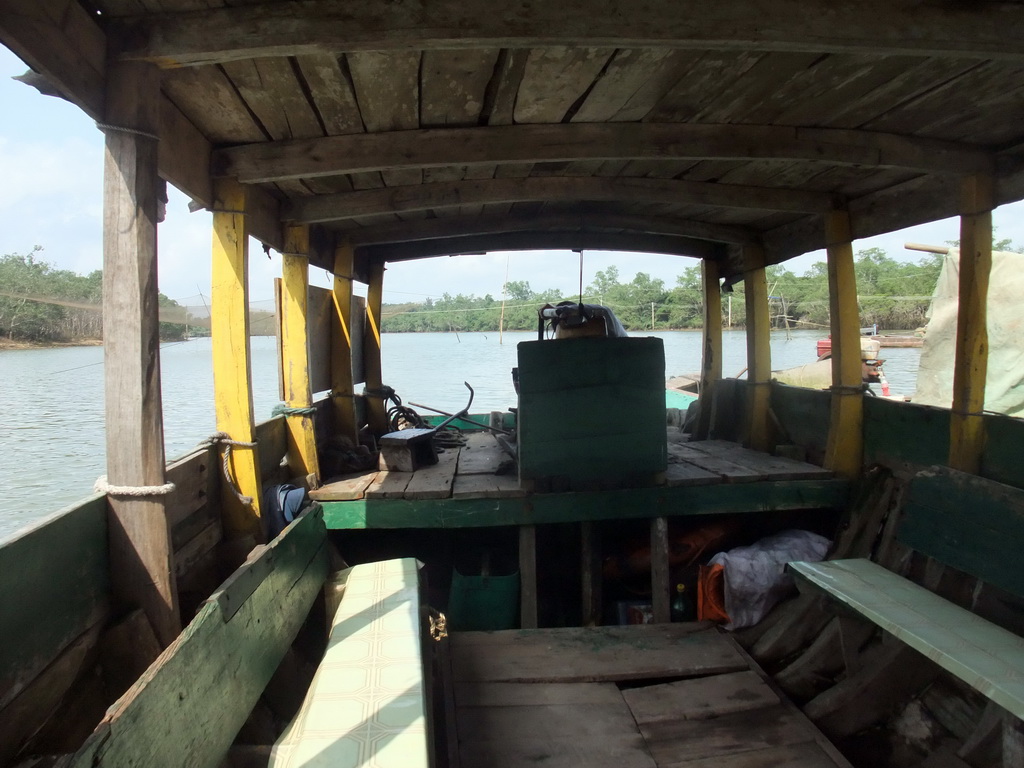 Our tour boat at Bamenwan Bay