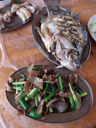 Lunch at a restaurant at the Bamenwan Mangrove Forest