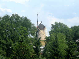 The Wijchense Molen windmill, viewed from Wijchen Castle