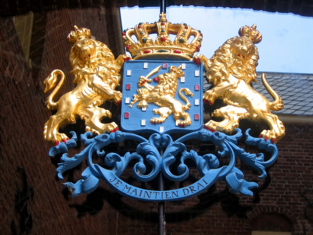 Coat of arms at Wijchen Castle