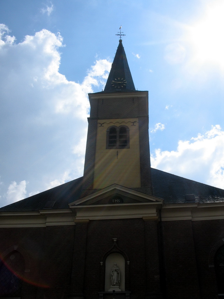 Front of the St. Antonius Abt Church at the Oosterweg street