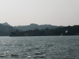 The north side of Gulangyu Island, viewed from the ferry from Xiamen Island