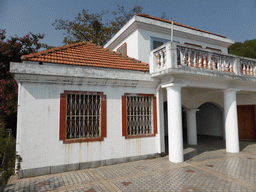 Front of a house at the Qinyuan Garden