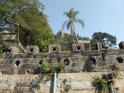 Wall at Quanzhou Road and Sunshine Rock at Gulangyu Island