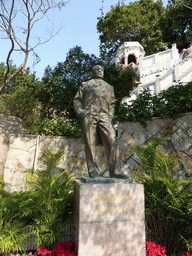 Statue of Lin Erjia at the Shuzhuang Garden at Gulangyu Island