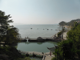 The Forty-Four Bridge at Gulangyu Island, viewed from the path to the Piano Museum