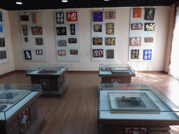 Callagraphic art at the Gulangyu International Calligraphic Carving Museum at Gulangyu Island