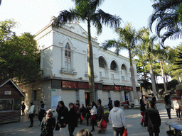 Front of the Zhongshan Library at Zhonghua Road at Gulangyu Island