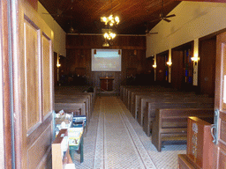 Interior of the Union Church at Lujiao Road at Gulangyu Island