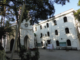 Front of the Catholic Cathedral at Lujiao Road at Gulangyu Island