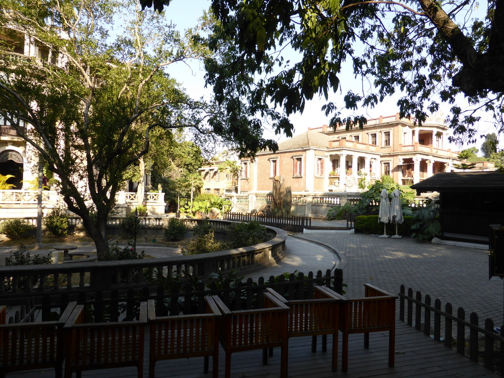 Buildings at Lujiao Road at Gulangyu Island