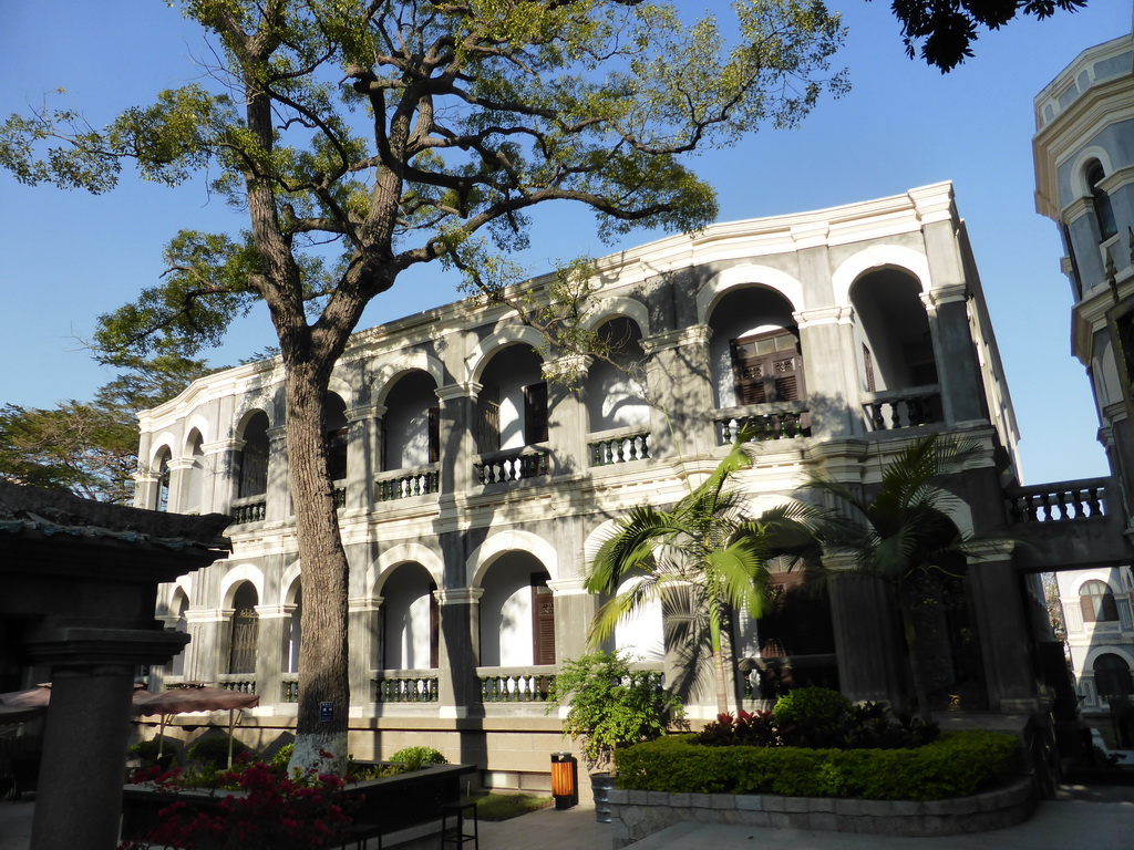 Building at Lujiao Road at Gulangyu Island