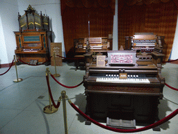 Organs at the Gulangyu Organ Museum at Gulangyu Island